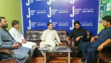 ایم پی اے عبیدالرحمان کی جندول پریس کلب کو مسئلے کے پرامن حل کی یقین دہانی