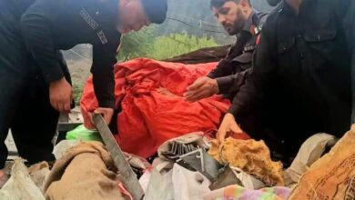 دیر لیویز نے چیکنگ کے دوران چوری شدہ بجلی کھمبوں کا سامان پکڑ لیا