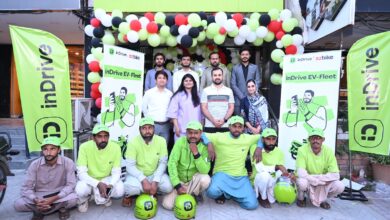 ان ڈرائیو نے ایزی بائیک کے تعاون سے پاکستان کا پہلا الیکٹرک وہیکل فلیئٹ متعارف کرادیا