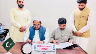 واڑی: الخدمت فاؤنڈیشن اور Hope کالج کے درمیان آئی ٹی کورسز کی مفت فراہمی کے لیے معاہدہ