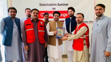 باجوڑ موسمیاتی تبدیلی آگاہی سیمینار اور واک، PRCS و ضلعی انتظامیہ کا تعاون