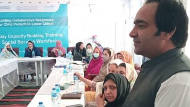 چترال: بچوں کے تحفظ پر دو روزہ تربیتی ورکشاپ اختتام پذیر، بیداری اور تعاون پر زور