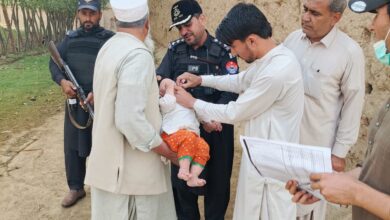 باجوڑ: پانچ روزہ پولیو مہم کا آغاز، والدین سے بچوں کو قطرے پلانے کی اپیل