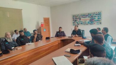 سوات میں ڈسٹرکٹ پولیس آفیسر کی زیر صدارت آنٹی ریپ ایکٹ 2024 پر ورکشاپ کا انعقاد