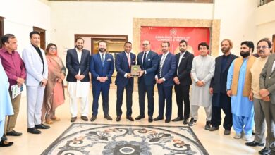 ایتھوپیا کے سفیر جمال بیکر عبد اللہ کا دورہ راولپنڈی چیمبر ، باہمی تجارت اور سرمایہ کاری منصوبوں پر تبادلہ خیال