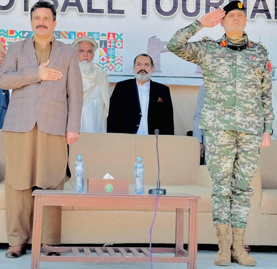 باجوڑ میں آل کے پی کے فٹ بال امن ٹورنامنٹ کا شاندار افتتاح