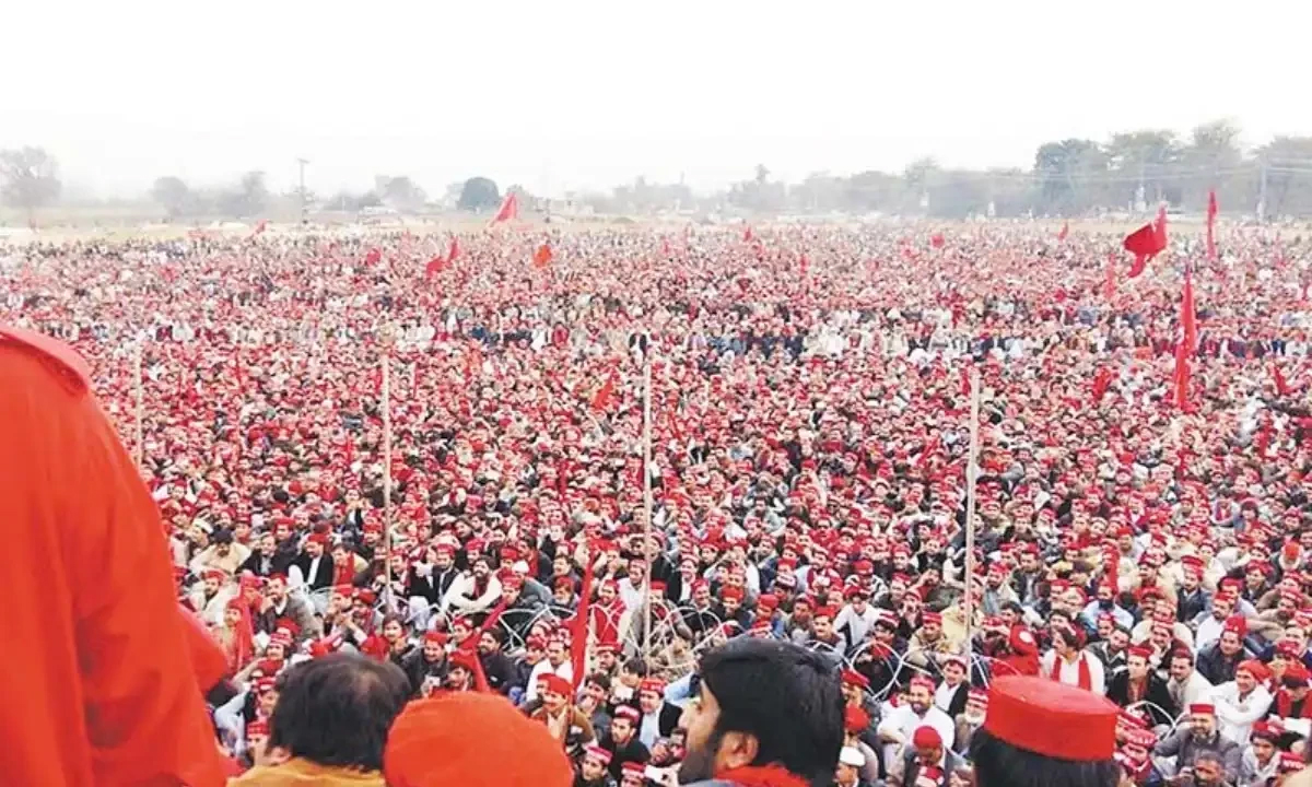 باجوڑ میں اے این پی کا یوم سیاہ و احتجاجی مظاہرہ
