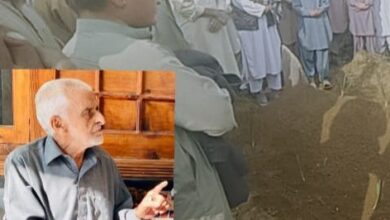 نیشنلسٹ سیاستدان شاکر بونیری کو آخری آرام گاہ سپرد کر دیا گیا