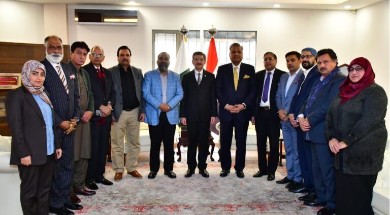 آئی سی سی کے وفد کا عراق کے سفارتخانے کا دورہ