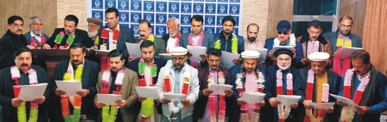سیدشہاب الدین سوات یونین آف جرنلسٹس کے صدر،نیاز احمد خان سوات پریس کلب کے چیئرمین منتخب