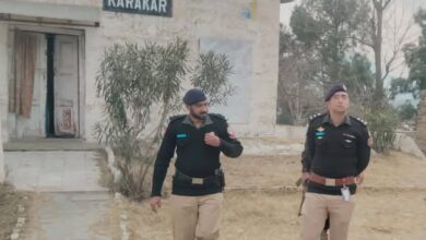 ڈی پی او سعود خان کا پولیس لائن ڈگر اور چیک پوسٹ کڑاکڑ کا دورہ، سیکورٹی انتظامات کا جائزہ