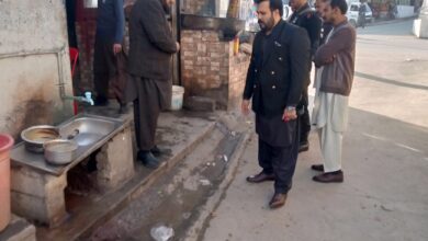 وزیراعلی خیبرپختونخواہ کی ہدایات پر بلامبٹ بازار میں صفائی اور قیمتوں کے جائزے کی کارروائی