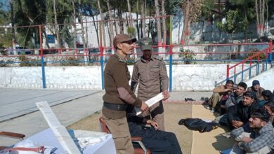 ریسکیو 1122 کی پولیس اہلکاروں کے لیے فرسٹ ایڈ اور فائر سیفٹی تربیت