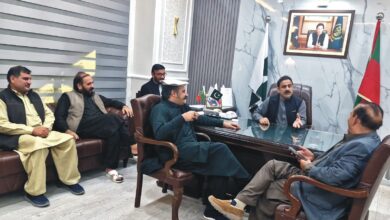 چیئرمین شیر علی آفریدی کا سنن گوٹ ریسرچ سٹیشن اور ویٹرنری یونیورسٹی سوات کا دورہ