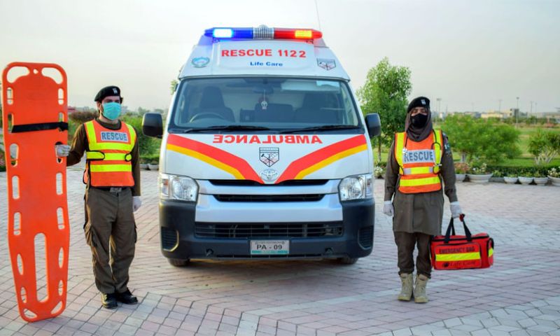 ریسکیو 1122 دیر بالا 2024 میں 4436 حادثات پر بروقت رسپانس