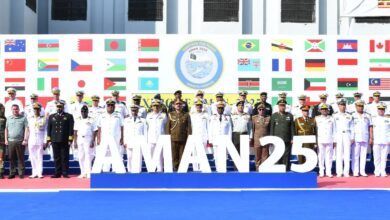 نویں کثیر القومی بحری مشق امن 2025 کا کراچی میں آغاز