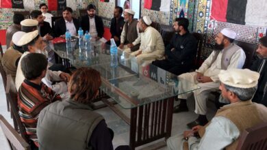 قومی وطن پارٹی کی جانب سے حیات محمد خان شیرپاؤ