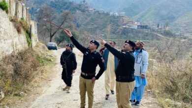 ڈی پی او سوات ناصر محمود کا پولیس چوکیوں کا دورہ، جرائم کے خلاف سخت کارروائی کا عزم