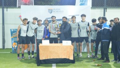 جادہ اسکولز کا آزادی کپ فٹسال ٹورنامنٹ 2026 کرانے کا اعلان