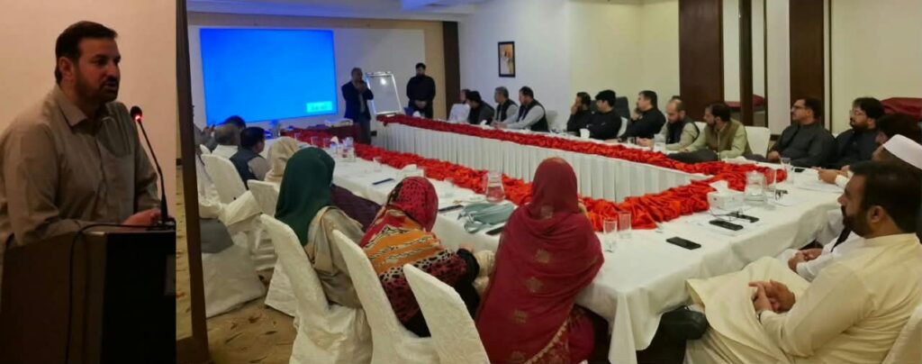 خیبر پختونخوا کے پہاڑی علاقوں میں زرعی ترقی کے لیے اہم ورکشاپ