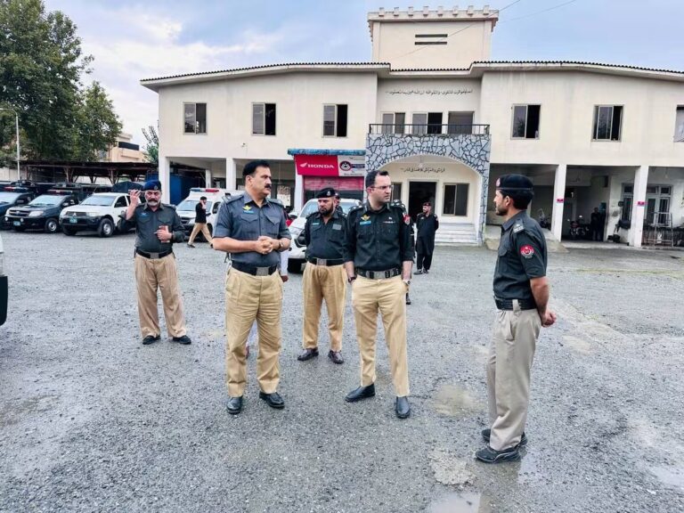 ڈی پی او سوات کا پولیس لائنز کبل کا دورہ، سرکاری املاک کا تفصیلی جائزہ